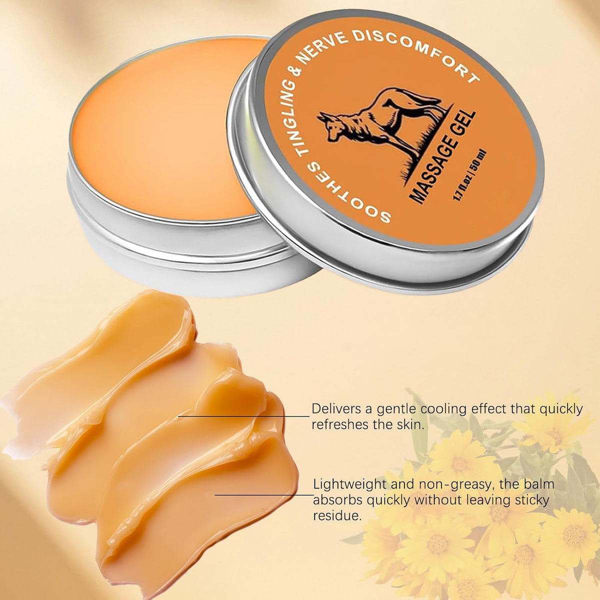 Pwkvsn cream texture close-up demonstrating smooth, non-greasy feel