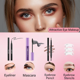 PWYSHXDF brushes and sponge set for precise application and easy blending