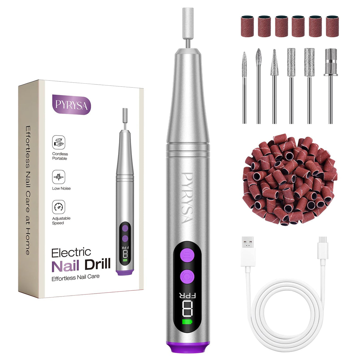 PYRYSA front packaging showing kit contents and compact design for convenience
