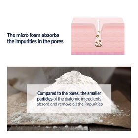 Pyunkang Yul AHA illustration showing exfoliation action and smoother skin