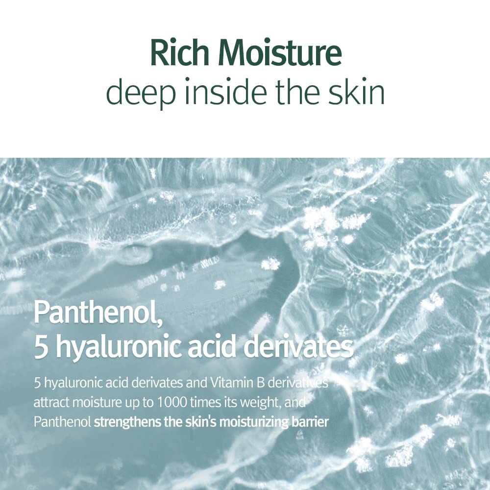Pyunkang Yul application on face demonstration showing gentle absorption