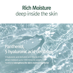 Pyunkang Yul application on face demonstration showing gentle absorption