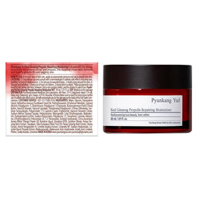 Pyunkang Yul box and jar packaging showing trusted clinical heritage benefit