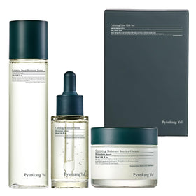 Pyunkang Yul gift box front packaging showing set benefits