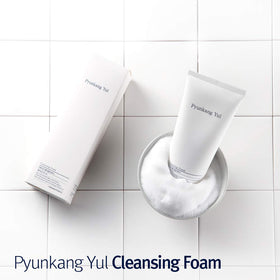 Pyunkang Yul dispensing foam action showing easy, controlled application