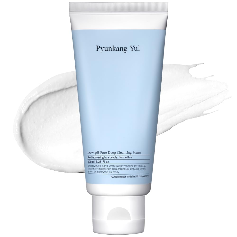 Pyunkang Yul front tube showing product and size, highlighting gentle cleansing