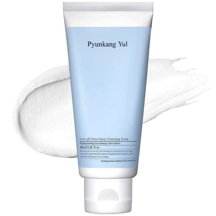 Pyunkang Yul front tube showing product and size, highlighting gentle cleansing