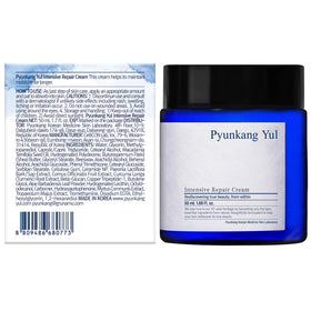 Pyunkang Yul ingredient list close-up emphasizing natural extracts and antioxidants