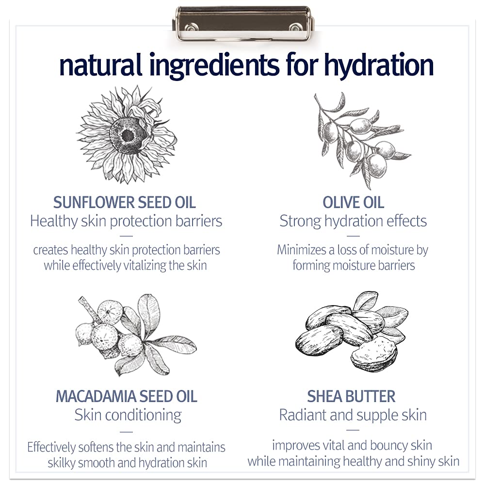 Pyunkang Yul PKY lotion applied to hand demonstrating fast hydration