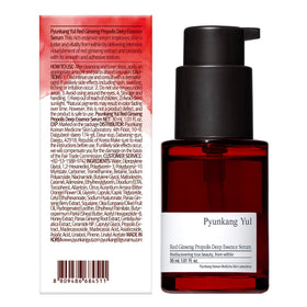 Pyunkang Yul product box and bottle details emphasizing formulation