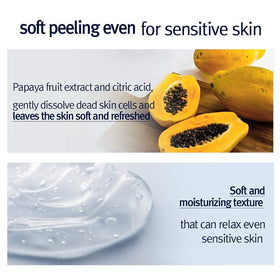 Pyunkang Yul peeling gel in hand showing size and easy application