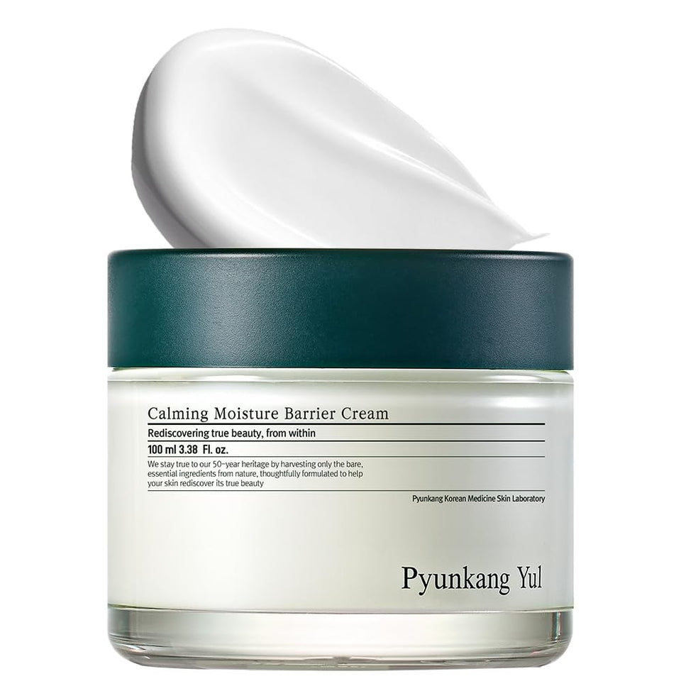 Pyunkang Yul jar front view showing clean branding and gentle formulation benefits