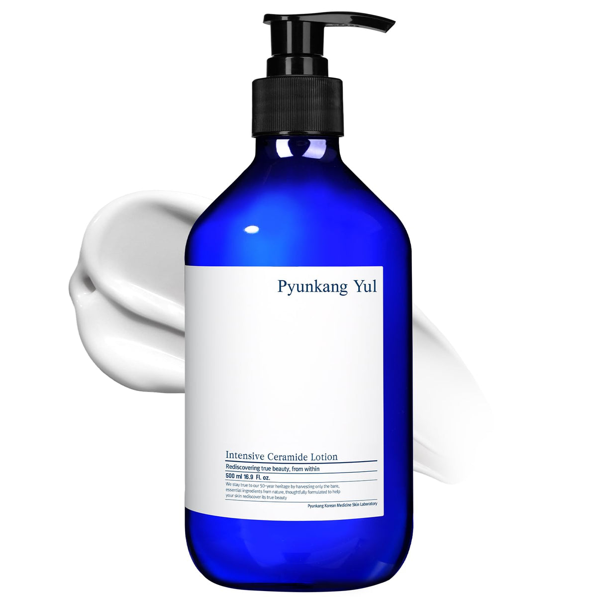 Pyunkang Yul PKY lotion front label showing product benefits and size