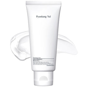 Pyunkang Yul peeling gel front packaging showing bottle and benefits