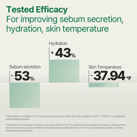 Pyunkang Yul ingredient texture showing lightweight, non-greasy finish benefit