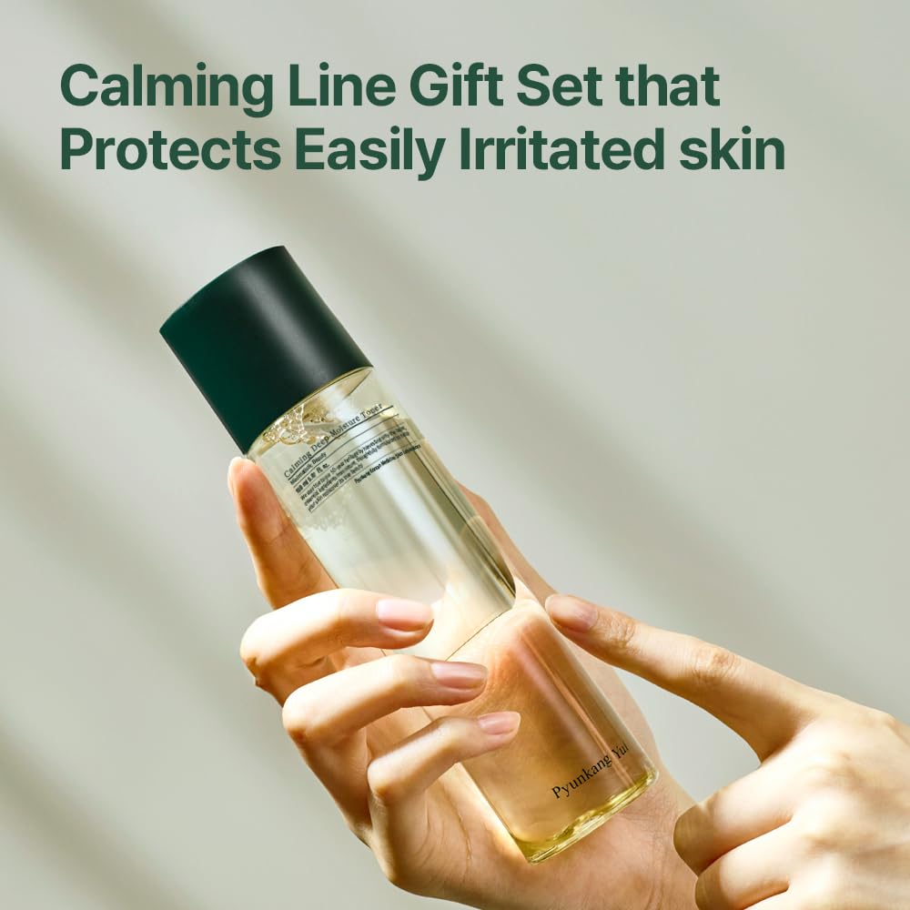 Pyunkang Yul soothing serum dropper releasing clear serum for rapid hydration benefit
