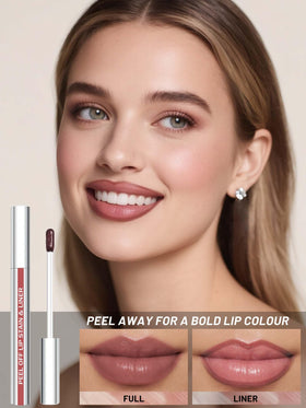 QCMME flat applicator detail for quick full-lip color application