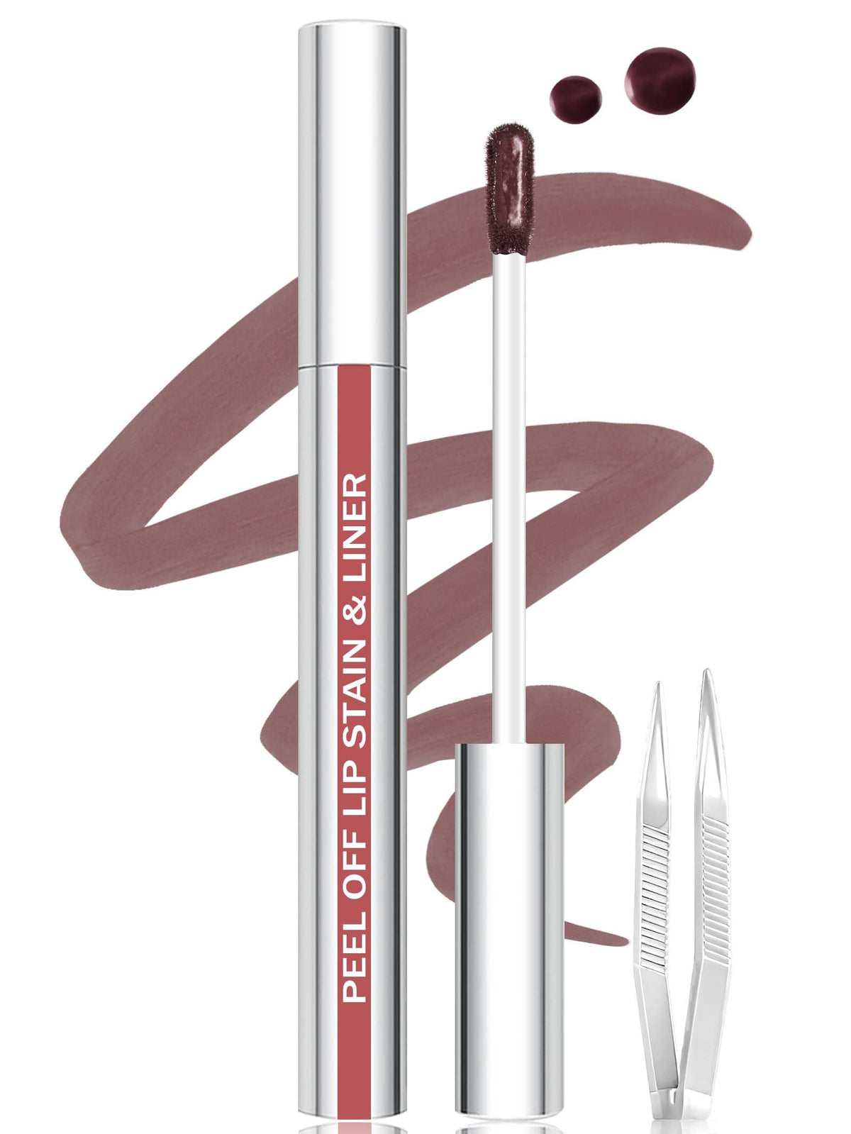 QCMME front packaging showing neutral mauve shade and long-wear benefit