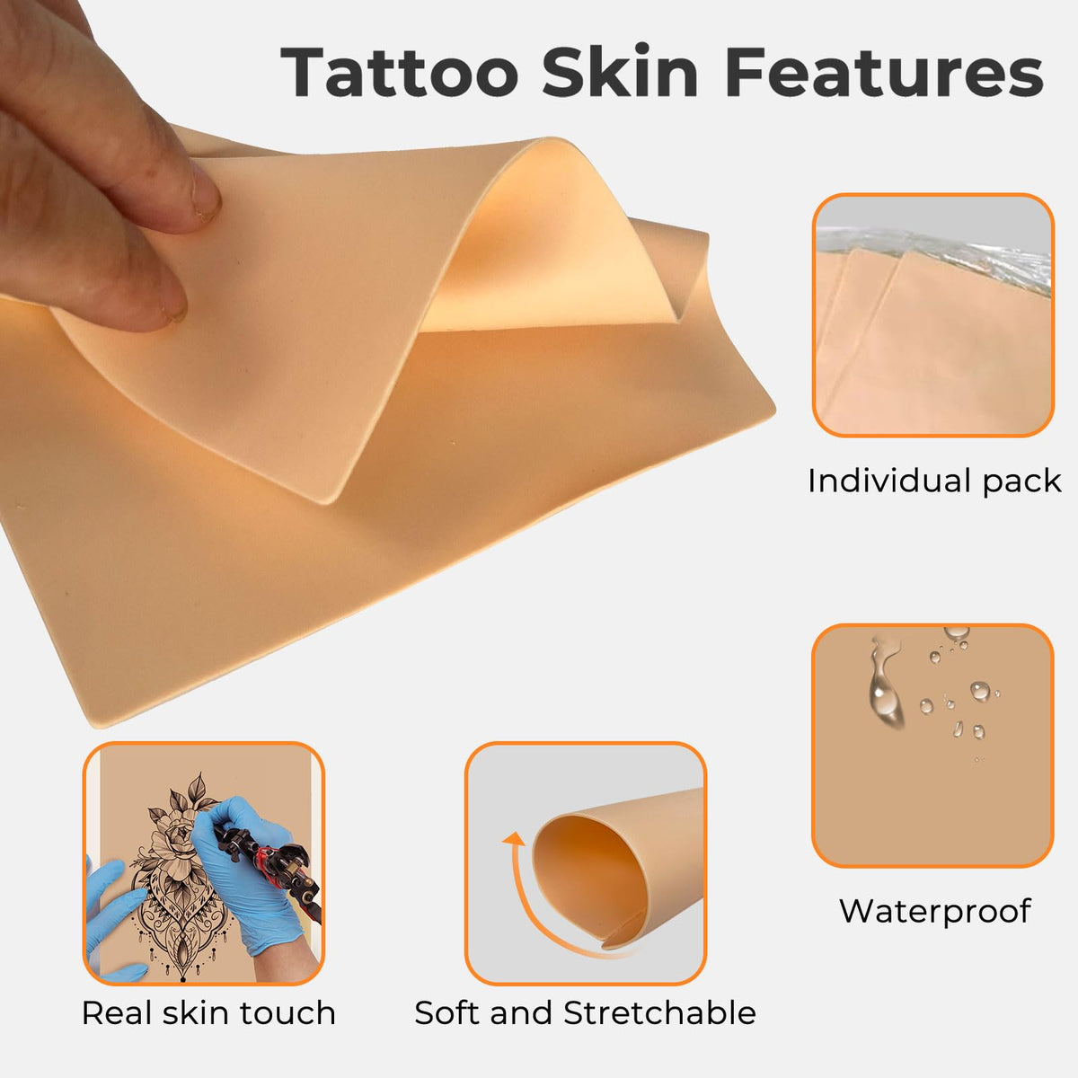qeqanazo sheet wrapped around arm demonstrating contour practice