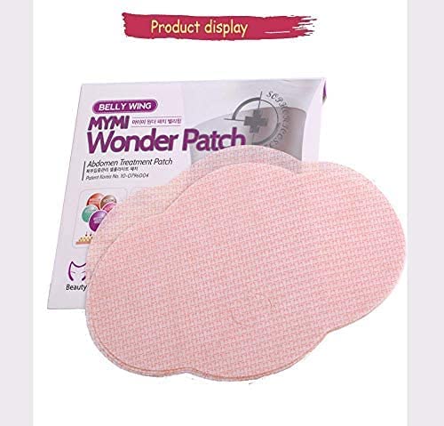 QIANSOTO patch applied to belly demonstrating comfortable wear during activity