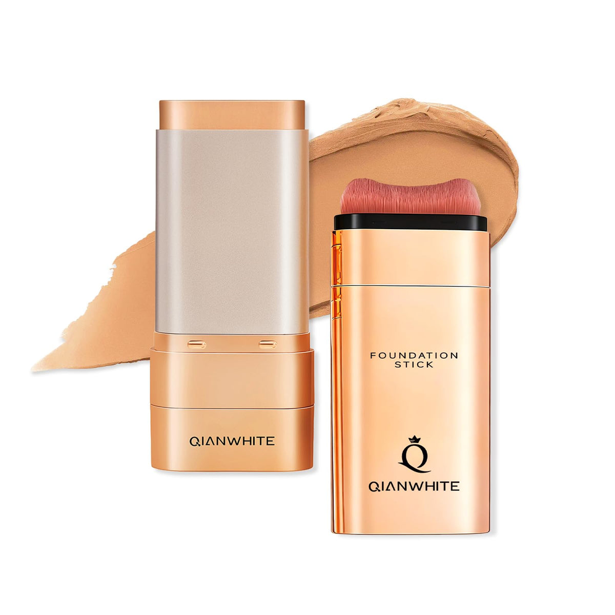 QIANWHITE front packaging showing shade and convenient stick format benefit