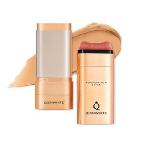 QIANWHITE front packaging showing compact stick, easy travel use