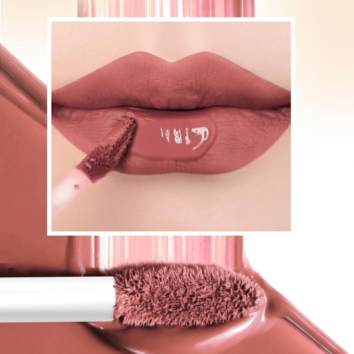 QiBest applicator wand close-up showing smooth, precise application