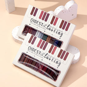 QiBest on model wearing daytime nude for a natural polished look