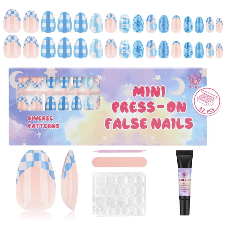 QIEK front packaging showing French blue grid and complete kit benefits