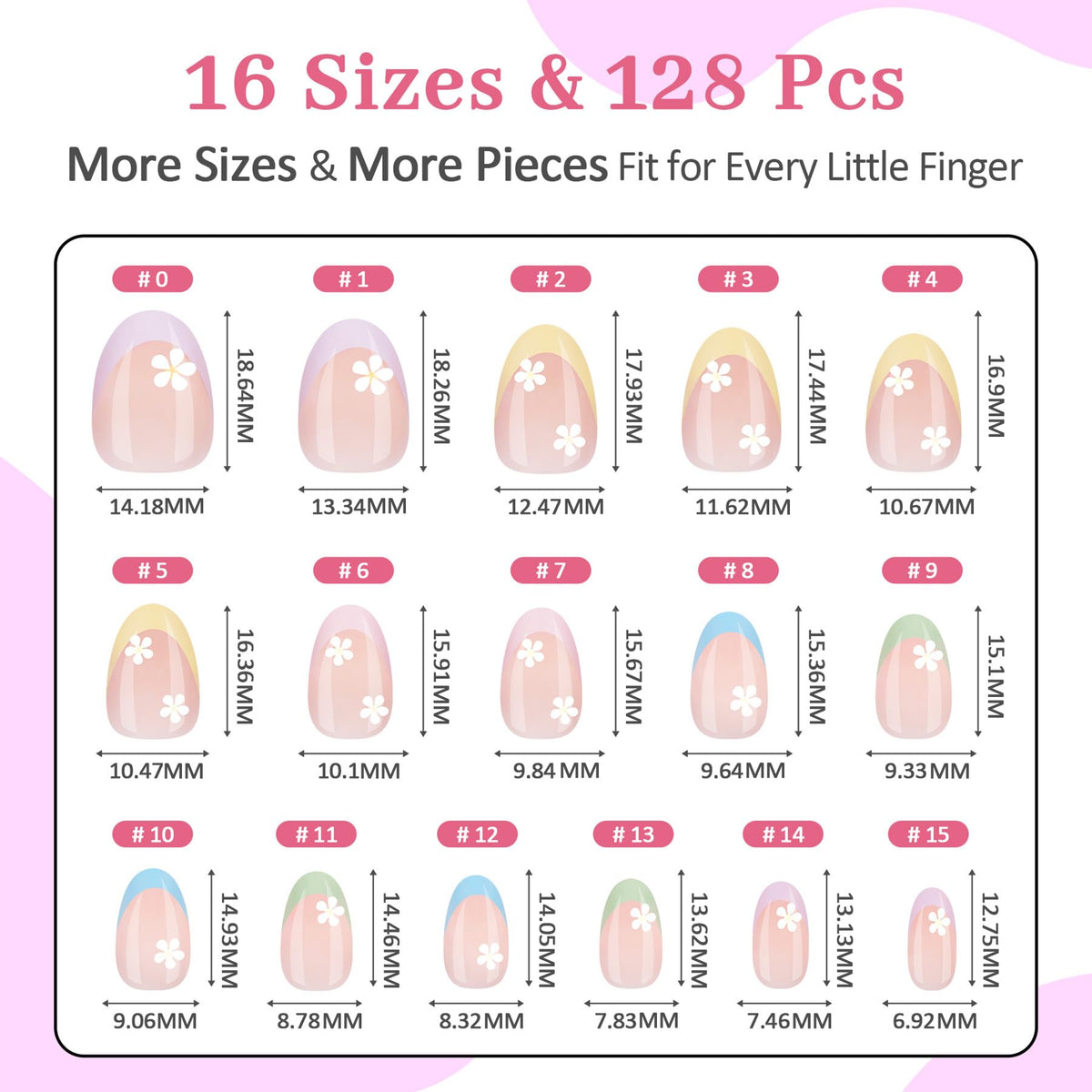 QIEK jelly adhesive tabs with nail glue showing gentle and strong hold choices