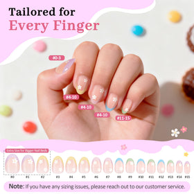 QIEK included mini file and cuticle stick for easy nail prep and tidy edges