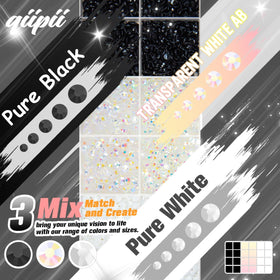 qiipii compartment box organized sizes for easy crafting