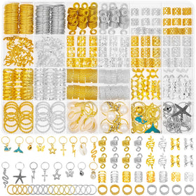Qinzave front packaging showing full 305PCS set for styling versatility