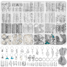 Qinzave front packaging showing full 285PCS set and styling options