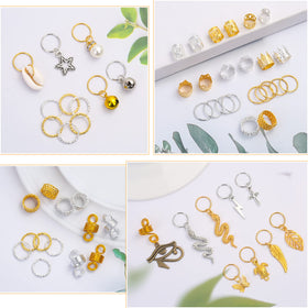 qinzave rings and hoops size comparison for choosing fit