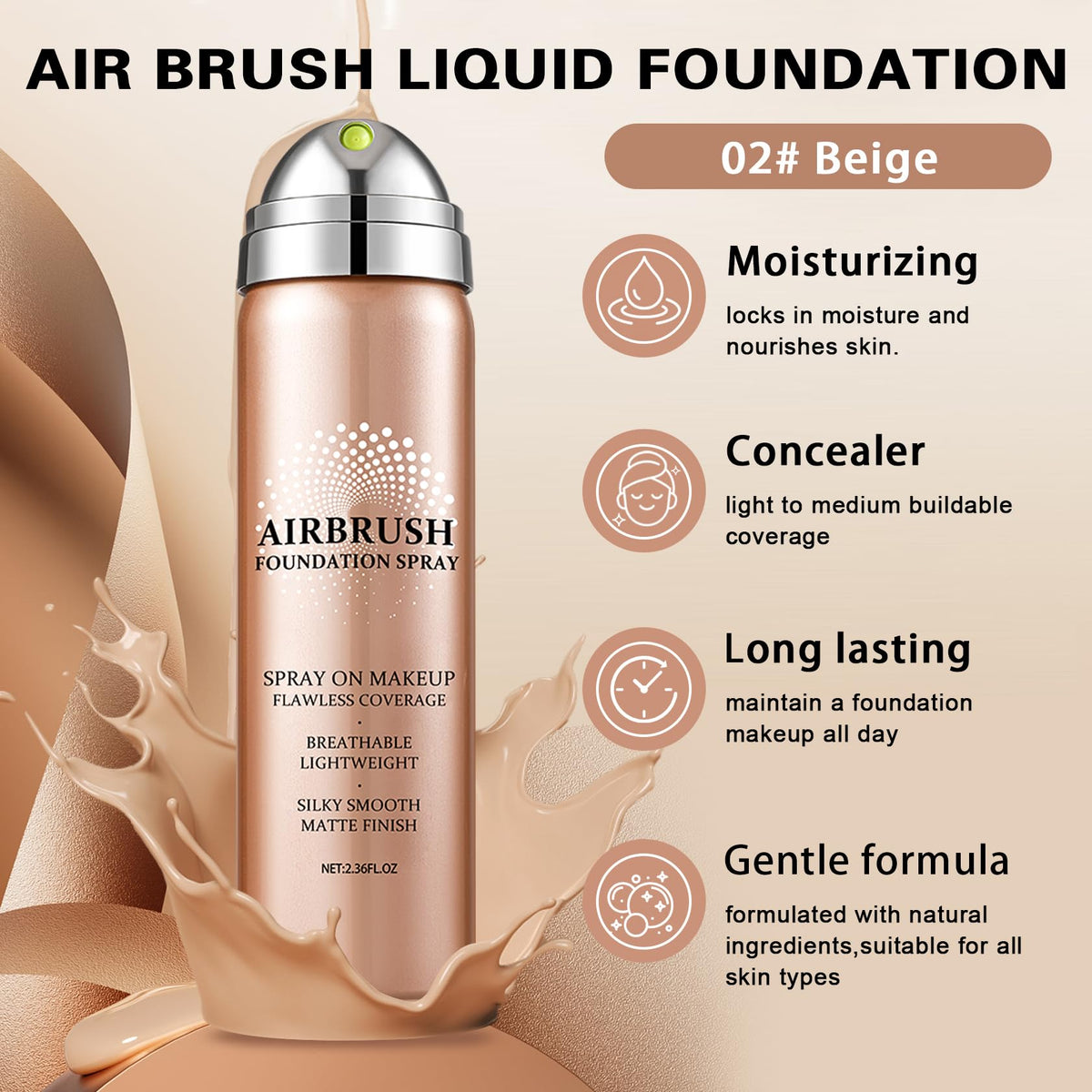 QIUFSSE texture close-up cream showing hydrating primer benefits