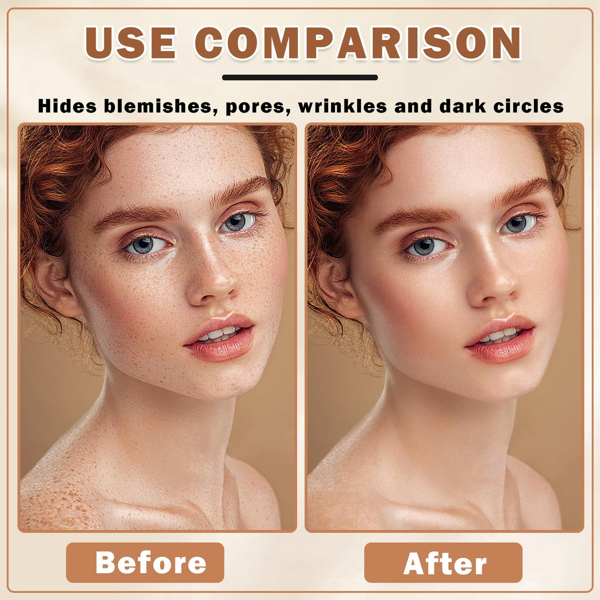 QIUFSSE texture drops on hand showing smooth blendability benefit