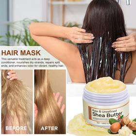 QJCWXIAOX applying shea butter to elbows and knees to visibly hydrate rough areas benefit targeted care
