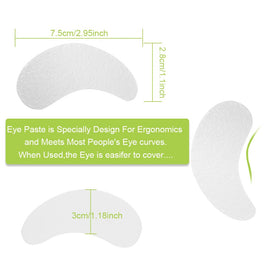 Qleng side profile highlighting curved contour for secure eyelid fit
