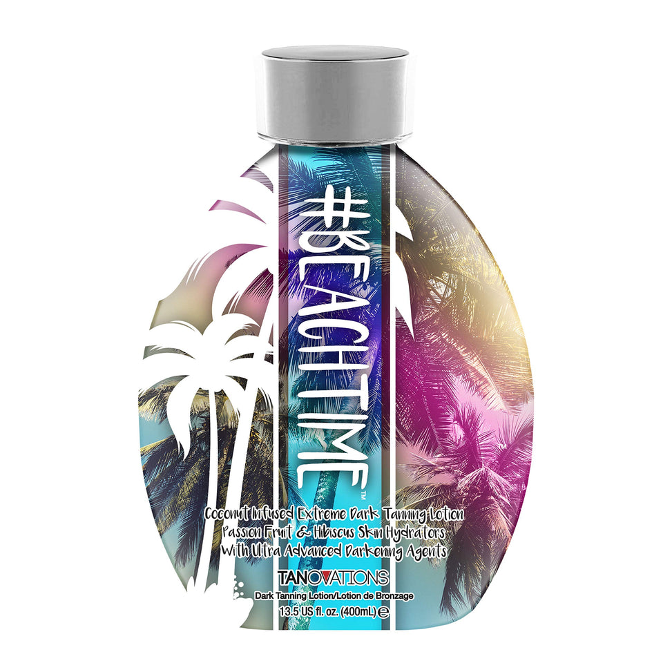 QLV Ed Hardy front packaging showing coconut-infused tanning lotion