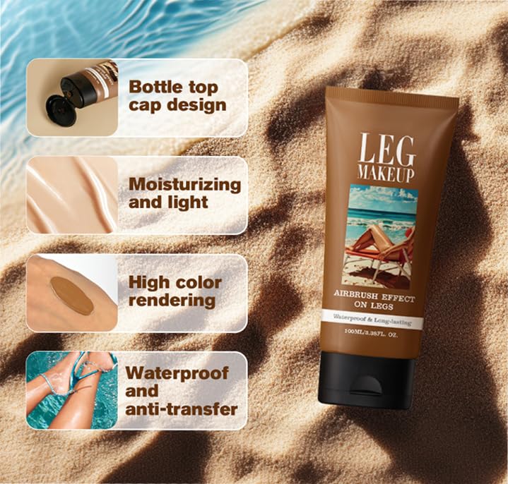 Qmxodo brush applying cream for streak-free, natural concealment