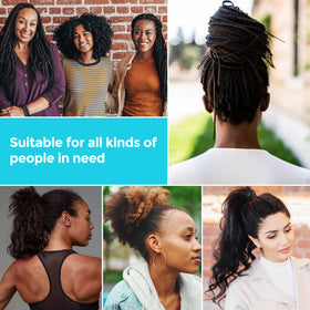 Qooocy hair tie used during gym workout keeping hair secure and comfortable