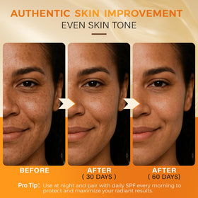 QOOQ ingredients label detail showing active brightening components