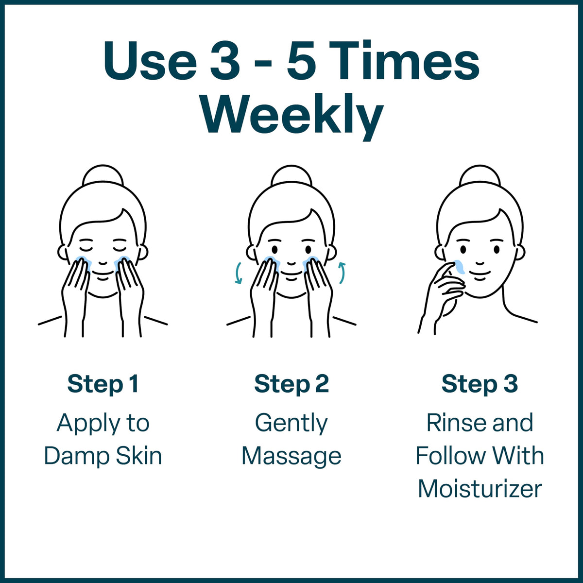 QRxLabs foam on face during cleansing for clearer pores