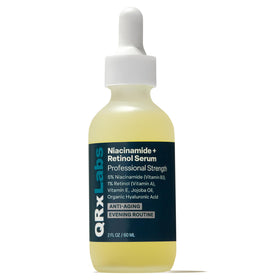 QRxLabs front packaging displaying 2 fl oz bottle and branding for clear identification and trust
