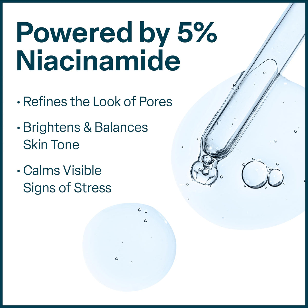 QRxLabs ingredient visual featuring niacinamide and retinol to show targeted benefit