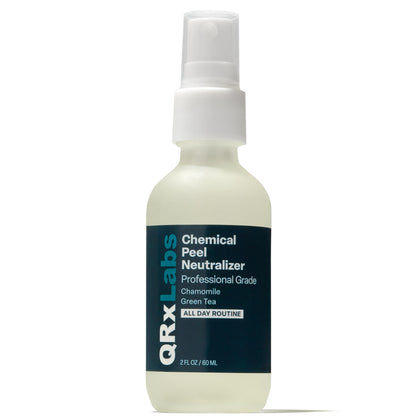 QRxLabs front bottle view showing compact neutralizer for precise application