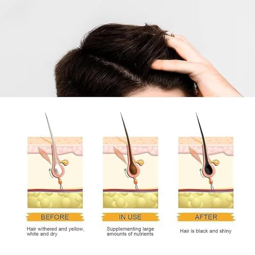 QUAAM after-shower hair showing improved shine and manageability