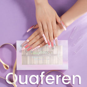Quaferen close-up of tip edge texture for smooth filing and shaping
