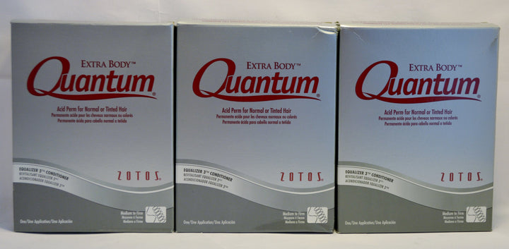 Quantum front-pack image showing kit contents and clear labeling for easy salon use